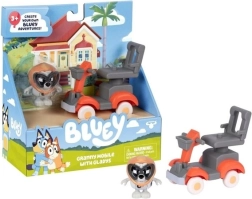 Ensemble véhicule Bluey avec Mamie Muffin