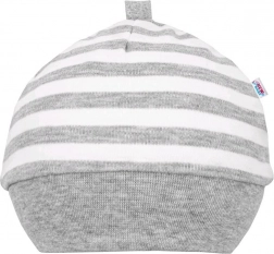 Bonnet en coton pour bébé NEW BABY Zebra Exclusive (6–9 mois, taille 74)