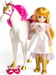 Lottie poupée habillable avec licorne