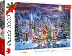 Puzzle 1000 pièces – Ambiance de Noël Trefl