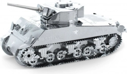 metal earth modèle 3d en métal du char m4 sherman