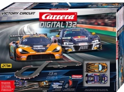 Circuit automobile Carrera Digital 132 Victory Circuit 7,3 m avec voitures McLaren 720S GT3 et Audi R8 LMS GT3