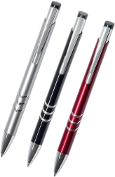 Stylo bille CONCORDE Adriana, assortiment de couleurs