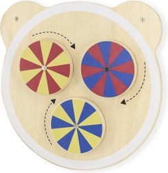 Tableau mural en bois – ourson, Montessori, FSC