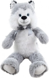 Husky en peluche 55 cm