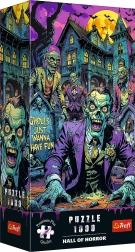 Puzzle Trefl Hall of Horror Zombie, 1000 pièces