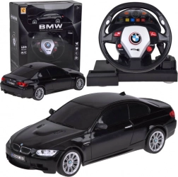 Voiture RC avec volant BMW M3 1:24 – voiture de sport télécommandée amusante pour enfants