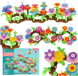 Jeu de construction créatif Jardin de fleurs 104 pièces
