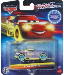 Cars Glow Racers – modèle métallique lumineux 1:55