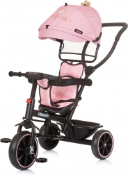 Tricycle enfant avec auvent 2-en-1 Pulse Princess