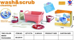 Set de nettoyage pour enfants avec accessoires – bleu