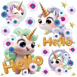 images thermocollants Pony World – set 15 × 21 cm