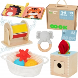 Boîte éducative XXL Montessori pour Enfants 5-6 Mois