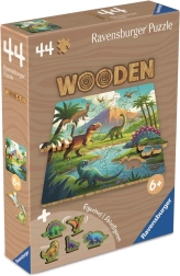 Ravensburger puzzle en bois dinosaures 44 pièces