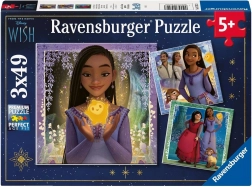 Puzzle Ravensburger Disney Wish 3×49 pièces