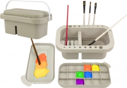 Organisateur pour le lavage et le stockage des pinceaux
