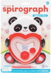 Spirographe panda – kit créatif pour mandalas en spirale