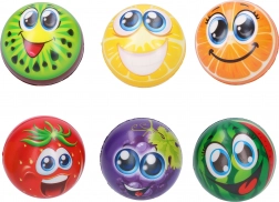 Balle avec motif de fruits