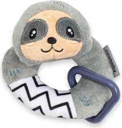 Hochet en peluche New Baby Sloth 11 cm