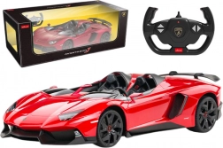 Voiture de Course RC Lamborghini Aventador Cabrio Rouge