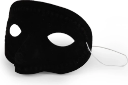 Masque noir élégant