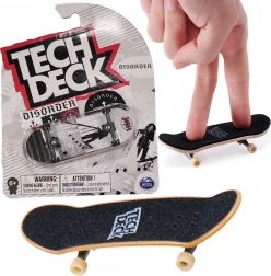 Fingerboard Tech Deck Disorder avec escaliers et autocollants