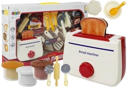 Set créatif avec grille-pain et pâte à modeler – 4 couleurs