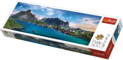 Puzzle panoramique 500 pièces – Lofoten, Norvège