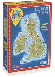 Puzzle éducatif Carte de Grande-Bretagne et d’Irlande 150 pièces