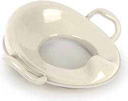 Réducteur de toilette antidérapant pour enfants, beige