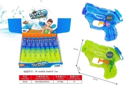 Pistolet à eau 12 cm pour enfants – bleu ou vert
