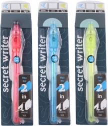 Stylo à encre invisible 2-en-1