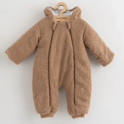 Combinaison d’hiver pour bébé sans pieds New Baby Teddy Winter 86 (12–18 mois)