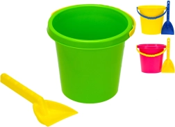 Set de sable avec seau 17 cm et pelle