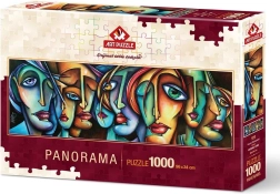 ART PUZZLE Puzzle panoramique Visages 1000 pièces