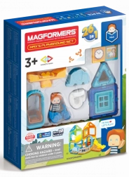 MAGFORMERS MINI Aire de jeux de Max 33 pièces