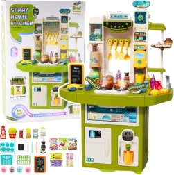 Cuisine pour enfants avec lumières, sons et accessoires - 71 pièces