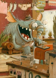 Puzzle HEYE Zozoville : Lavage de vêtements 1000 pièces