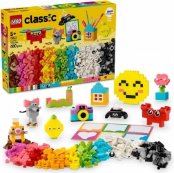 LEGO Classic 11042 Boîte Créative Bonheur – Set de Jouets Créatifs