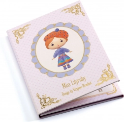 DJECO Tinyly autocollants repositionnables Miss Lilyruby