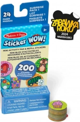 Sticker WOW – recharge de remplacement + mini-livre – surprise