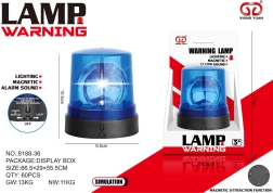 Gyrophare d’avertissement bleu pour enfants