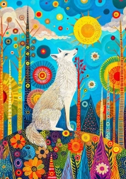 ENJOY Puzzle Le Gardien blanc 1000 pièces