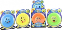 Disque volant avec visage souriant 19 cm