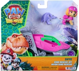 Pat' Patrouille Dino Movie Skye et le Dino Jet de sauvetage avec figurines