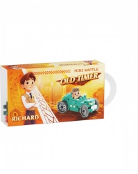 Mini Waffle voiture étoilée turquoise