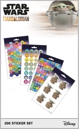 Autocollants Mandalorian - Lot de 200 pièces