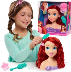 Tête à coiffer DISNEY Princesse Ariel avec accessoires
