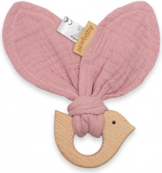 Anneau de dentition avec oiseau rose New Baby Bird