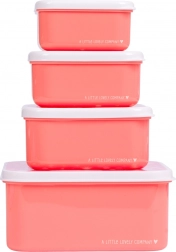 Set de quatre boîtes à goûter A Little Lovely Company – Fun